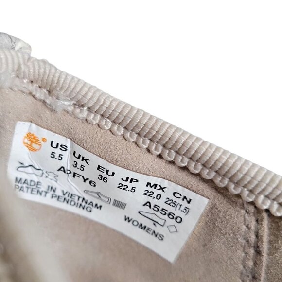 New - TIMBERLAND Leather Ballet Flats Snake Print Women Size 5.5 - Picture 11 of 14